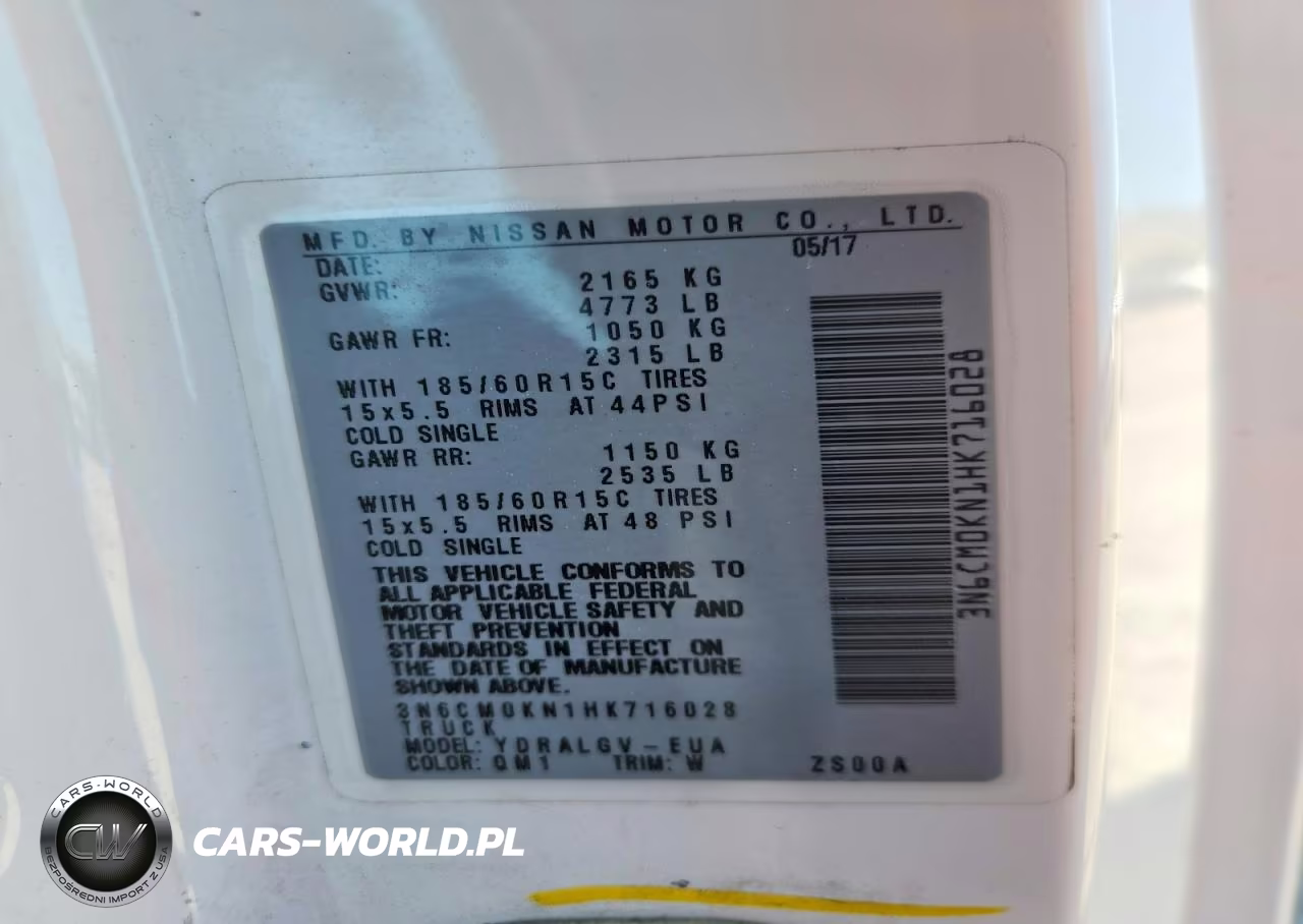 2017 Nissan Nv200 Sv VIN:3N6CM0KN1HK716028 - 13