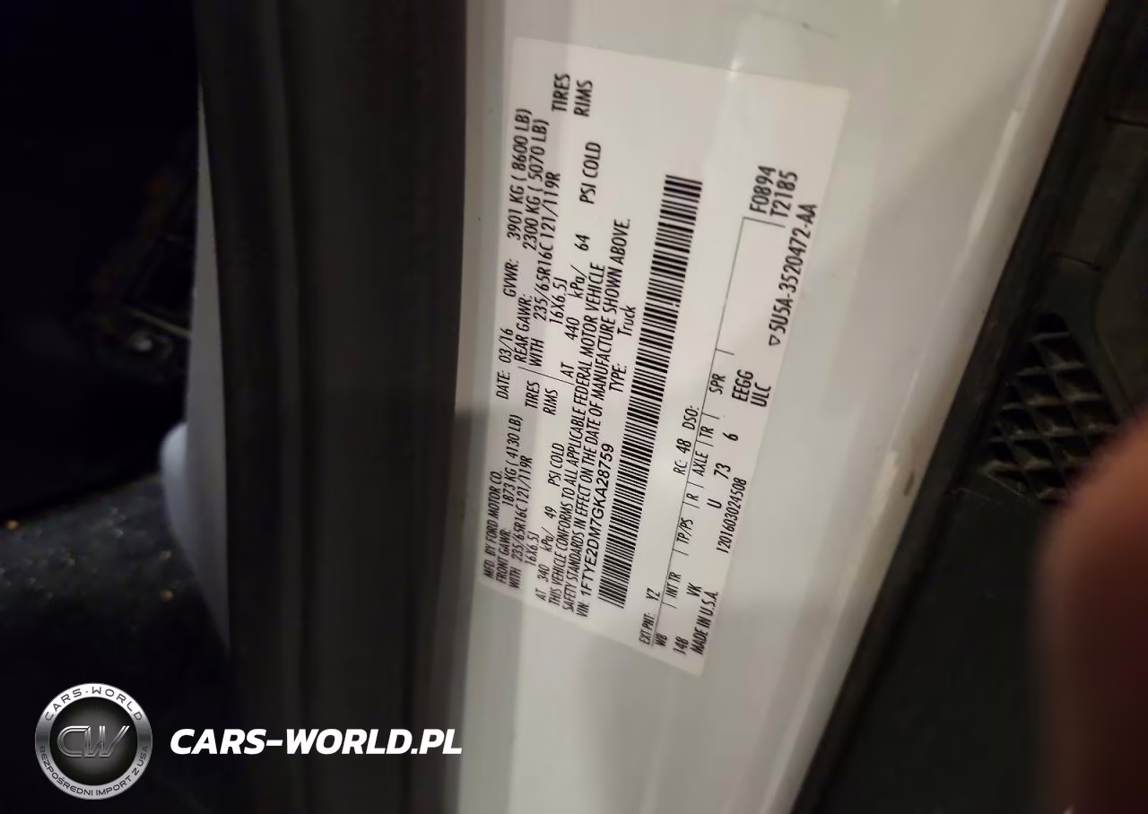2016 Ford Transit 150 Delivery Van VIN:1FTYE2DM7GKA28759 - 13