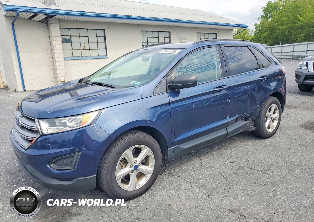 2017 Ford Edge Se VIN:2FMPK4G94HBC20445 - 1