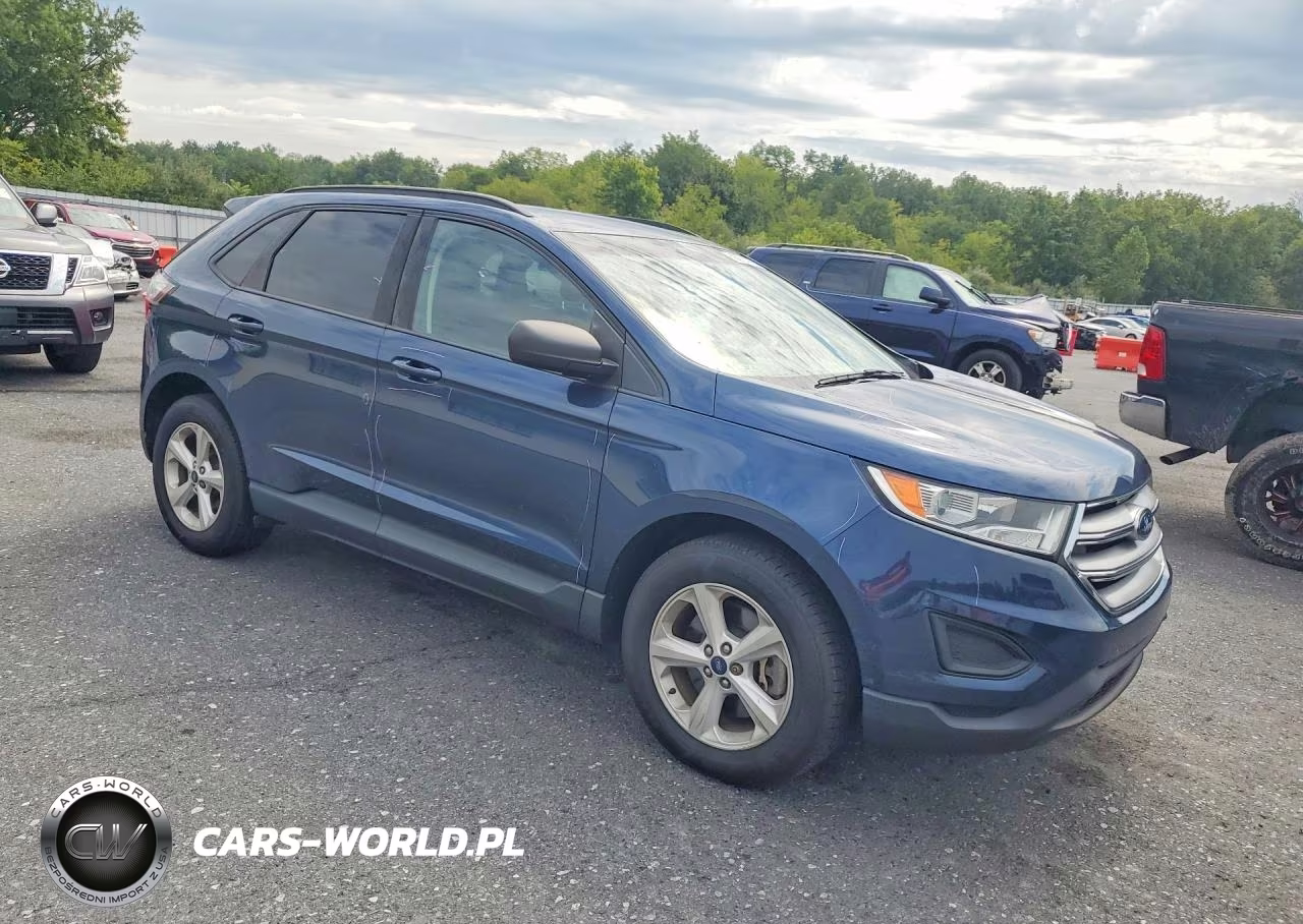 2017 Ford Edge Se VIN:2FMPK4G94HBC20445 - 4