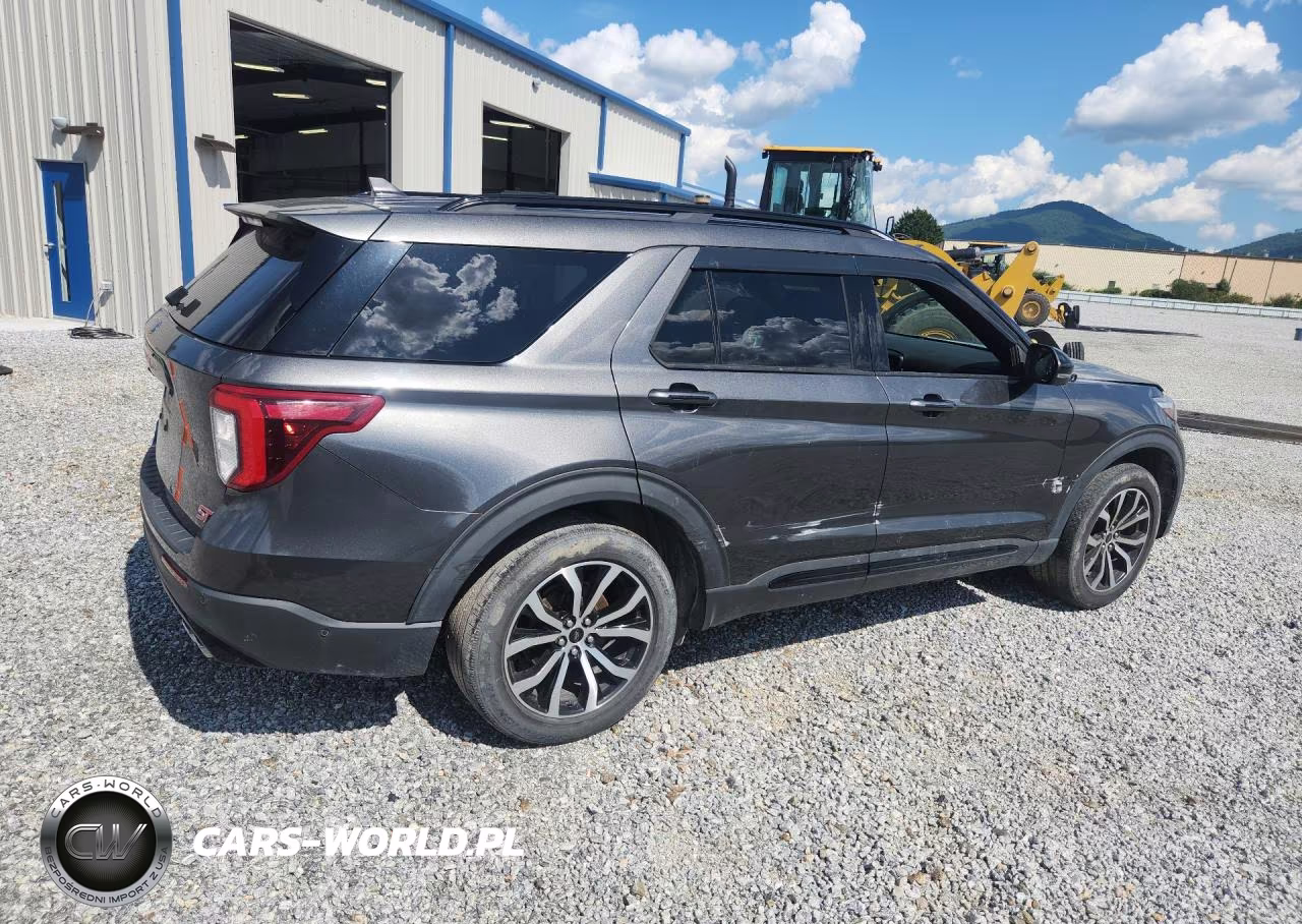 2020 Ford Explorer St VIN:1FM5K8GC3LGA04128 - 3