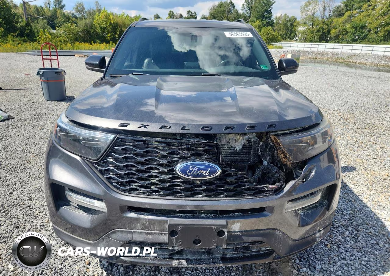2020 Ford Explorer St VIN:1FM5K8GC3LGA04128 - 5