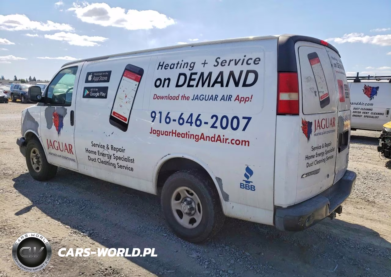 2007 Chevrolet Express G1500 VIN:1GCFG15X771223447 - 2