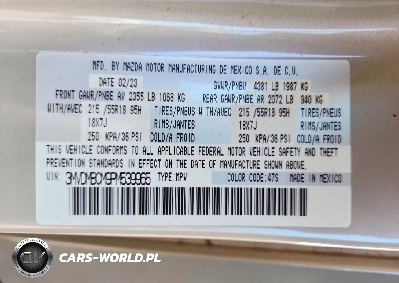 2023 Mazda Cx-30 Preferred VIN:3MVDMBCM9PM539965 - 13
