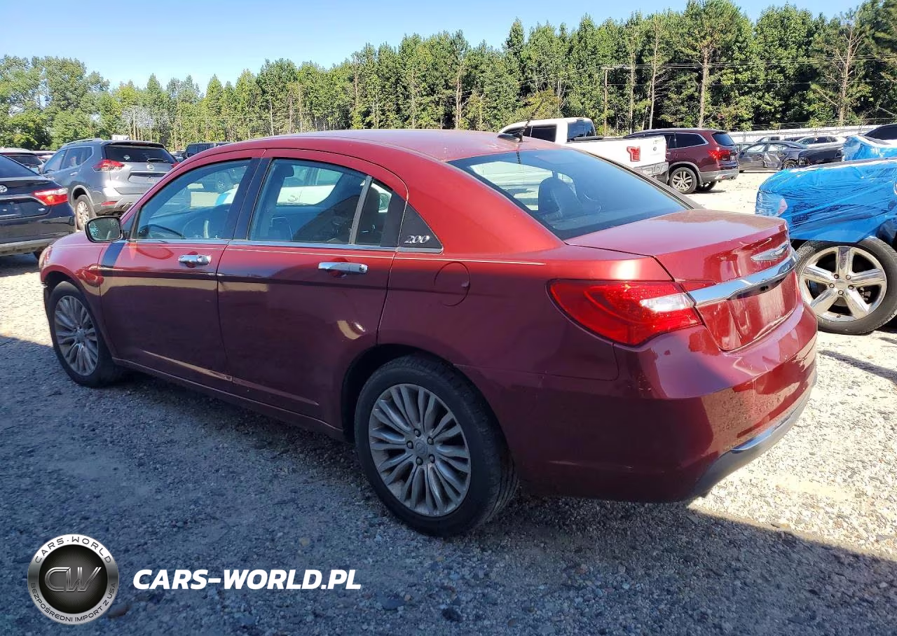 2013 Chrysler 200 Limited VIN:1C3CCBCG8DN650250 - 2