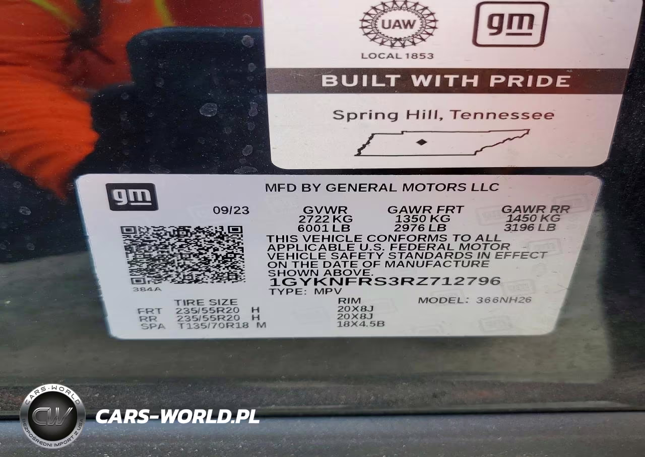 2024 Cadillac Xt5 Platinum Premium Luxury VIN:1GYKNFRS3RZ712796 - 13