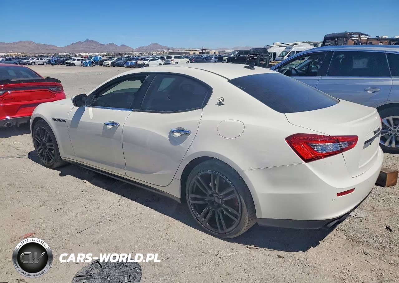 2017 Maserati Ghibli VIN:ZAM57XSA7H1197539 - 2