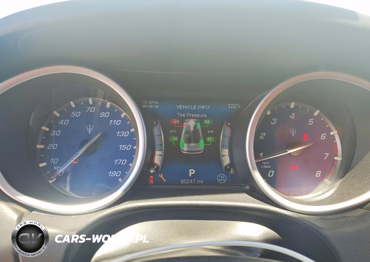 2017 Maserati Ghibli VIN:ZAM57XSA7H1197539 - 9
