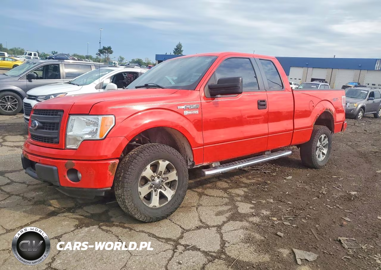 2013 Ford F150 Super Cab VIN:1FTFX1EF8DKD40869 - 1