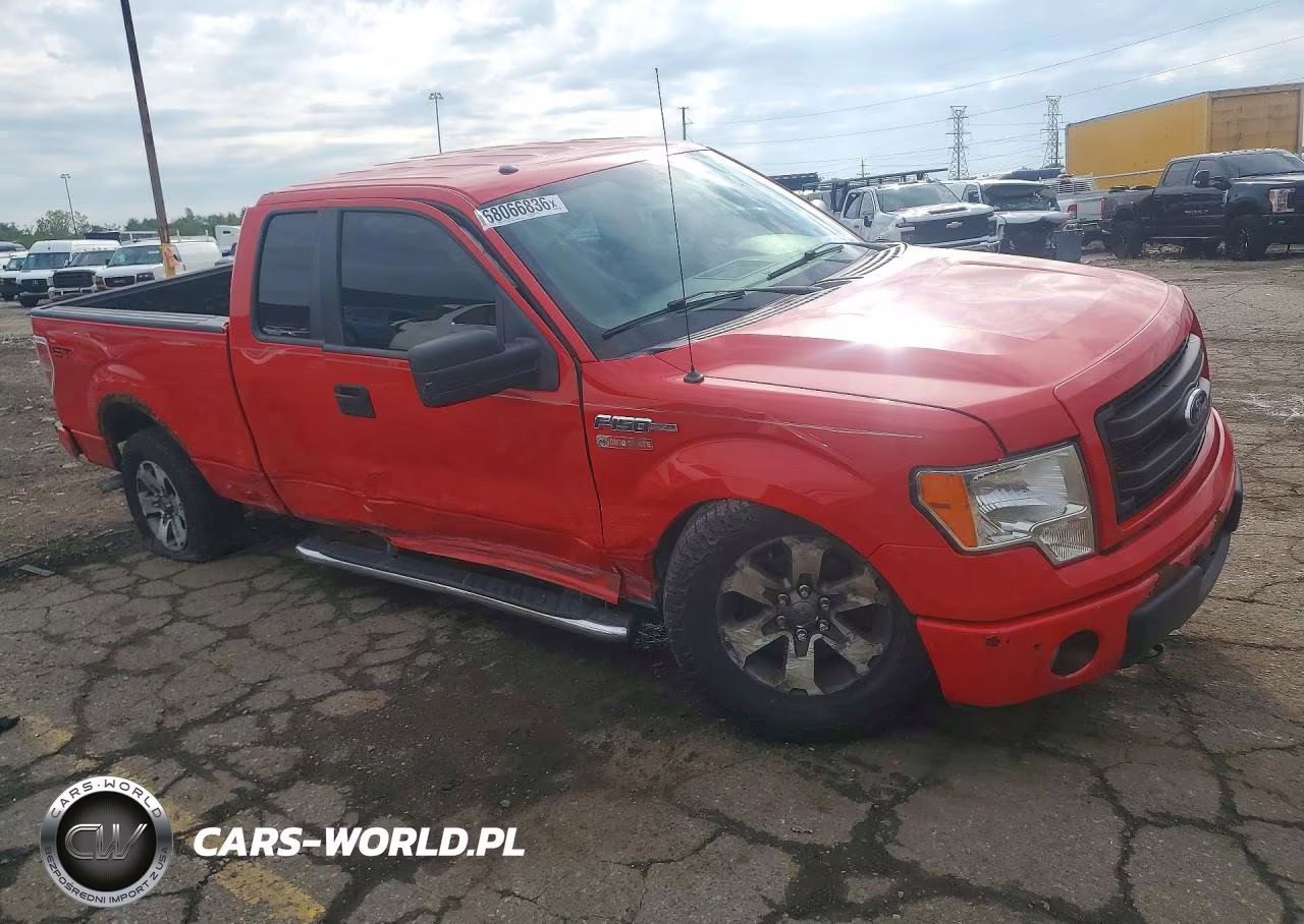 2013 Ford F150 Super Cab VIN:1FTFX1EF8DKD40869 - 4
