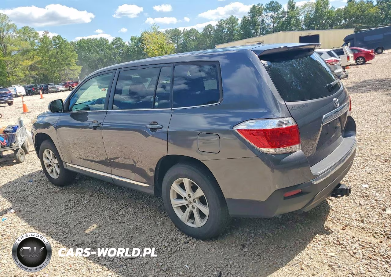 2012 Toyota Highlander Base VIN:5TDZA3EH1CS029738 - 2
