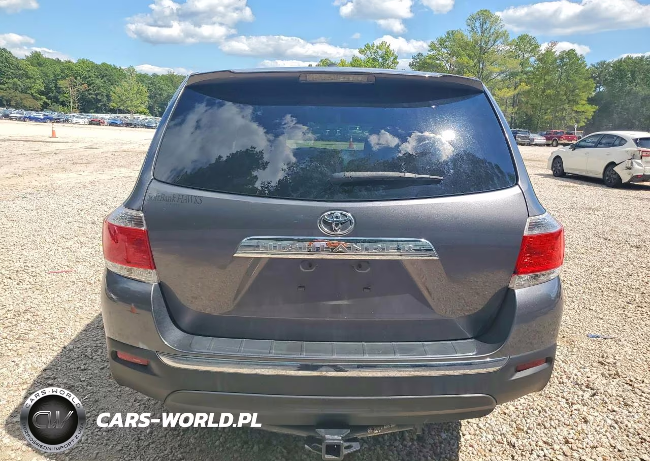 2012 Toyota Highlander Base VIN:5TDZA3EH1CS029738 - 6