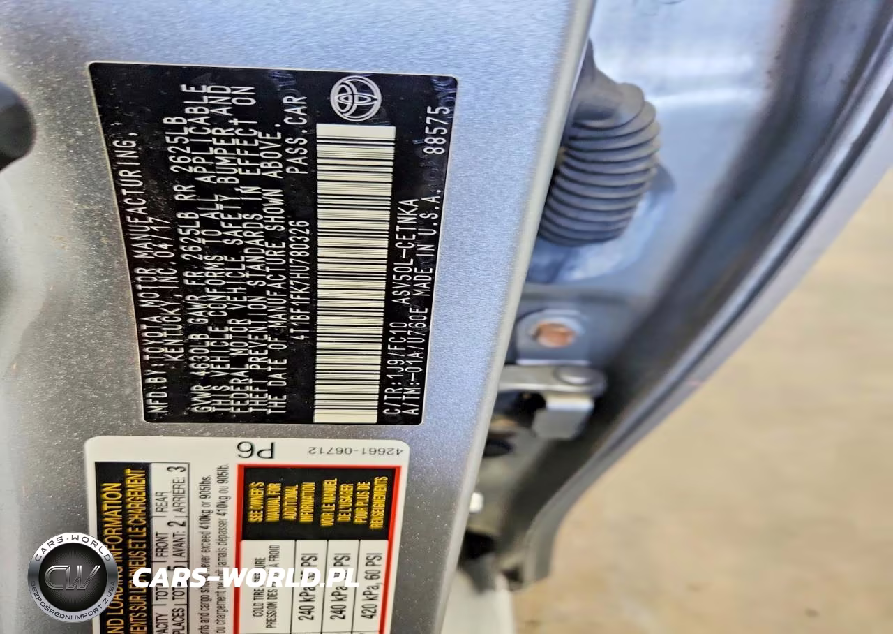 2017 Toyota Camry Le VIN:4T1BF1FK7HU780326 - 12