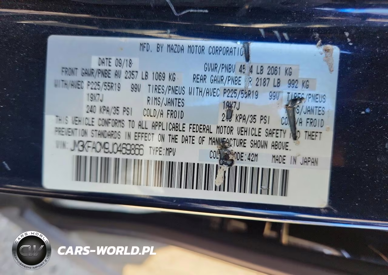 2018 Mazda Cx-5 Touring VIN:JM3KFACM9J0469866 - 13