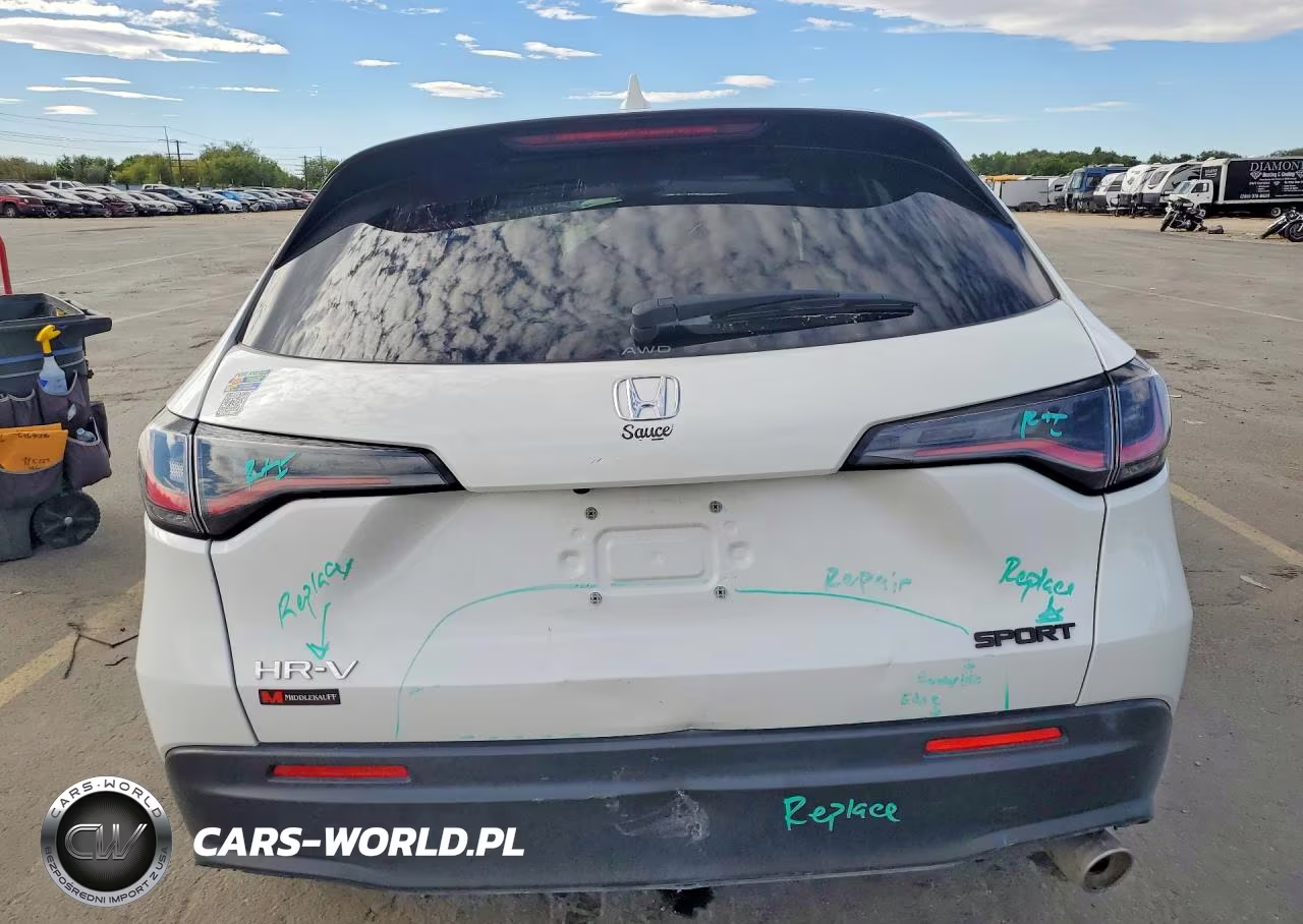 2025 Honda Hr-V Sport VIN:3CZRZ2H50SM701060 - 6