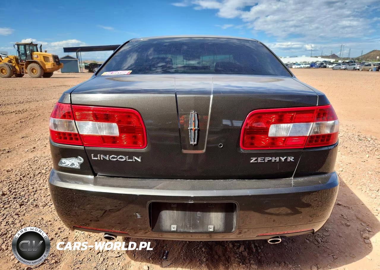 2006 Lincoln Zephyr VIN:3LNHM26176R624997 - 6