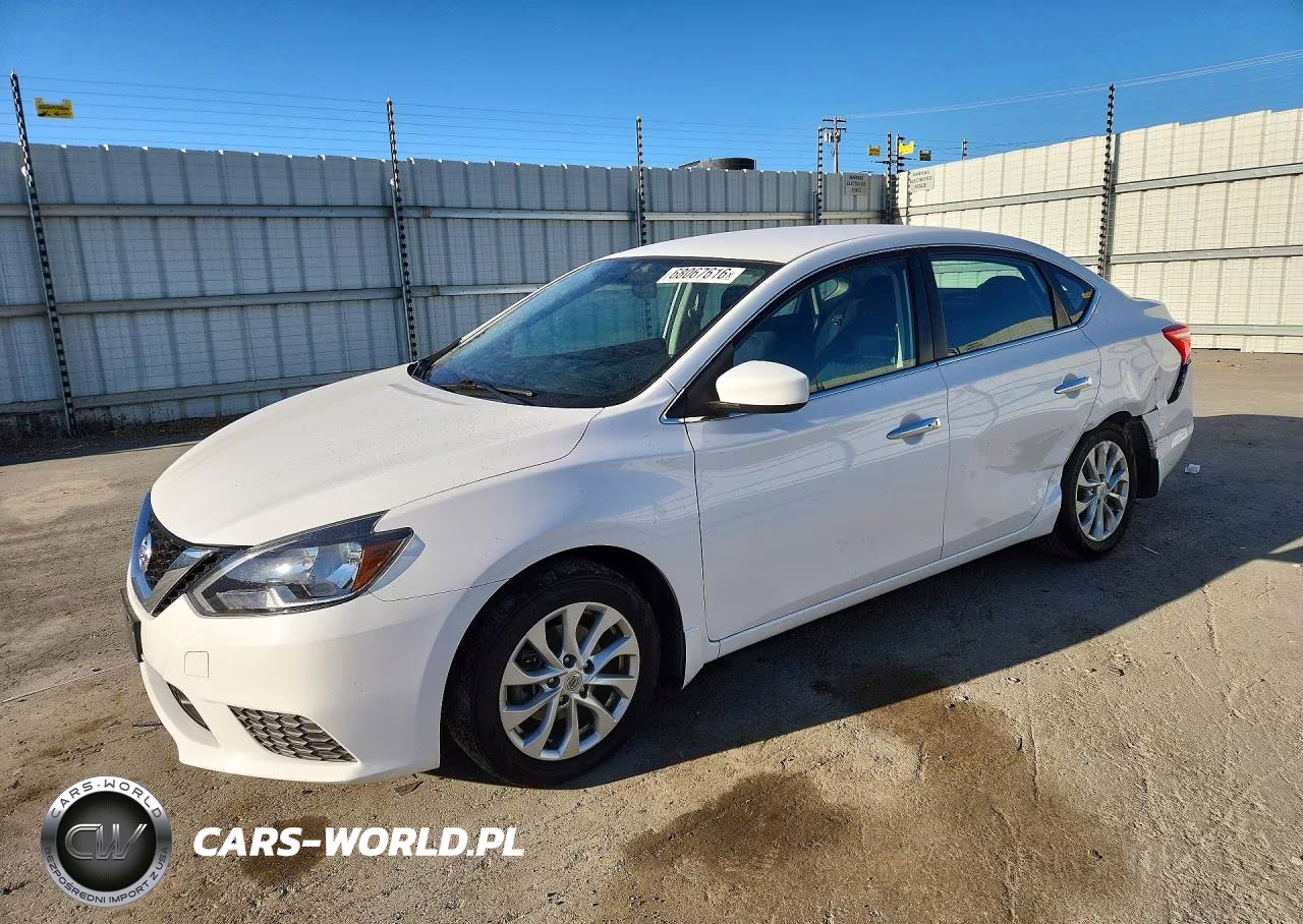 2019 Nissan Sentra Sv VIN:3N1AB7AP9KY409712 - 1