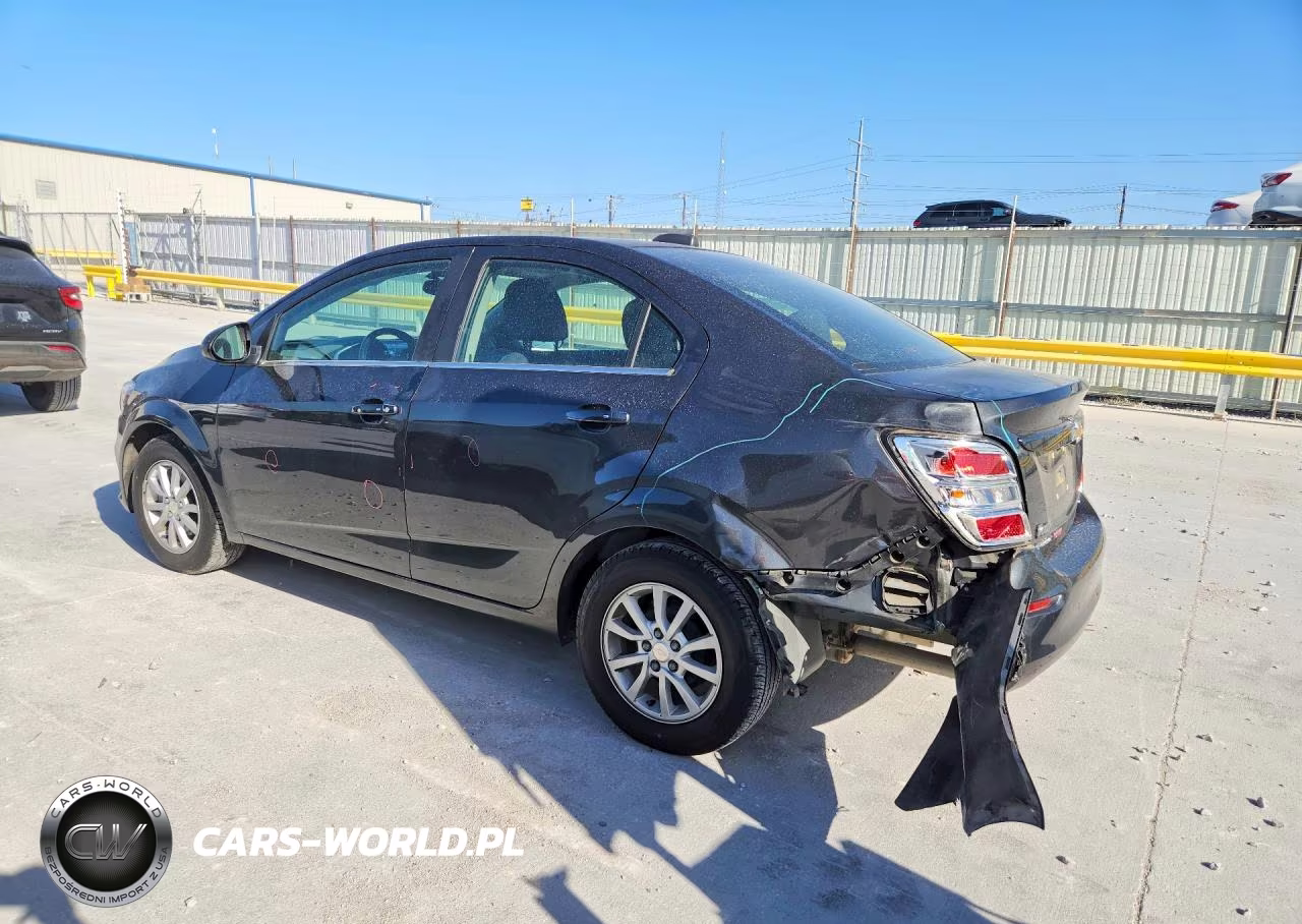 2017 Chevrolet Sonic Lt VIN:1G1JD5SB7H4145618 - 2