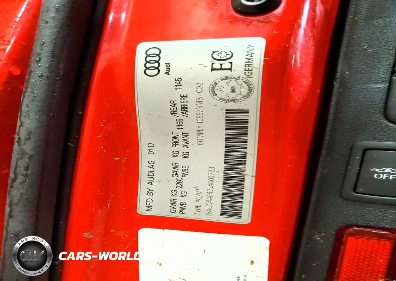 2018 Audi S4 Prestige VIN:WAUC4AF47JA001723 - 12