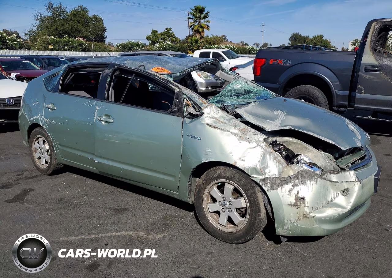 2007 Toyota Prius Base VIN:JTDKB20U977637973 - 4