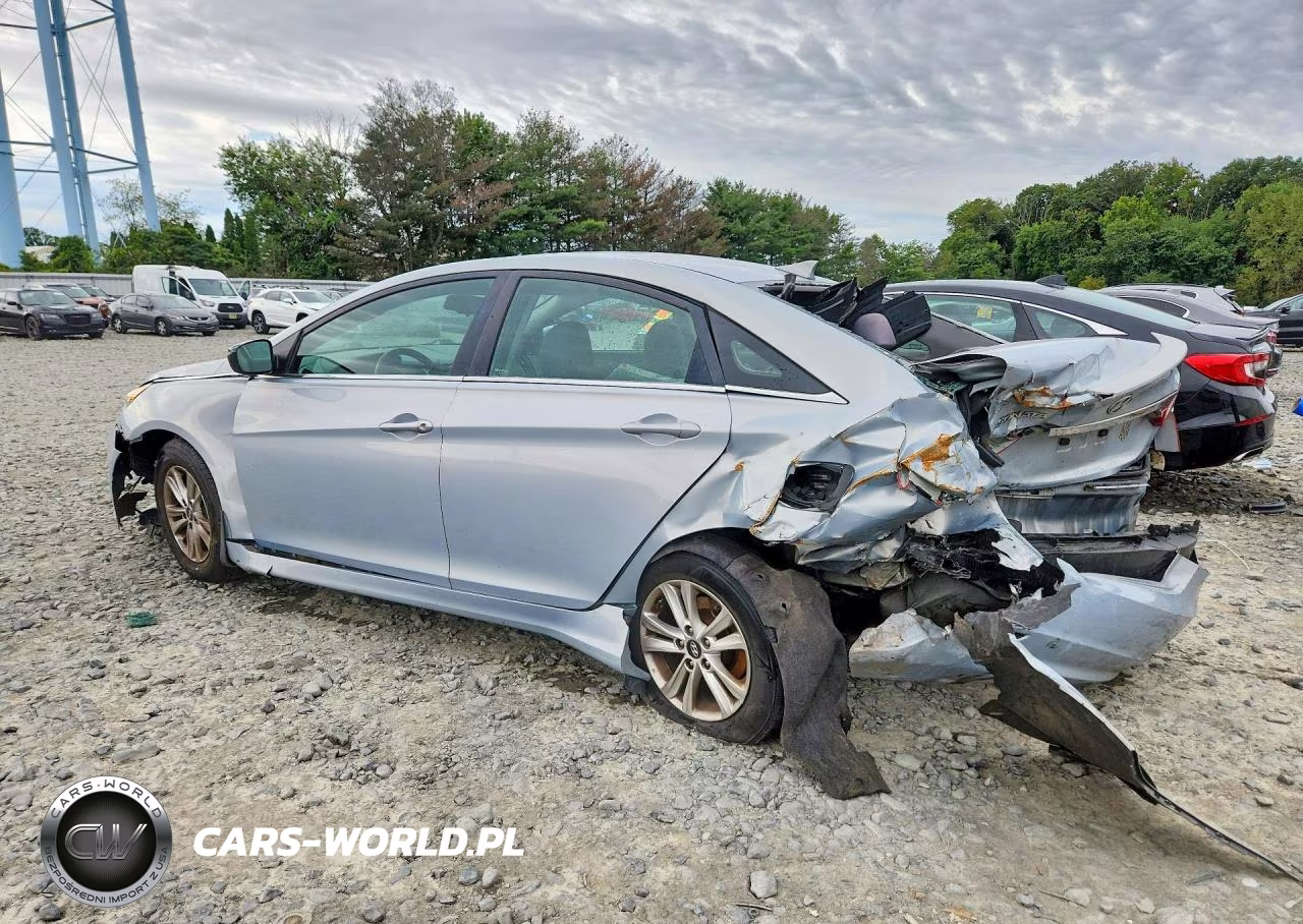 2013 Hyundai Sonata Gls VIN:5NPEB4AC7DH790051 - 2