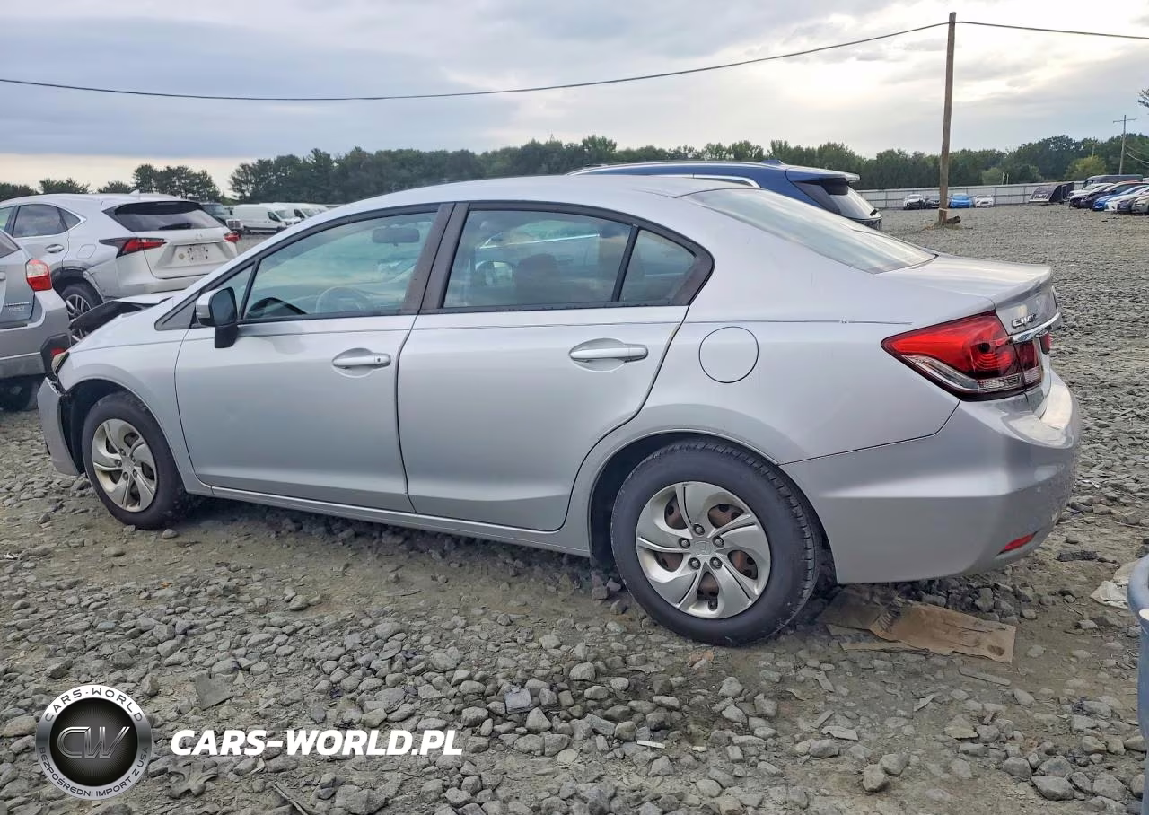 2014 Honda Civic Lx VIN:2HGFB2F57EH554837 - 2