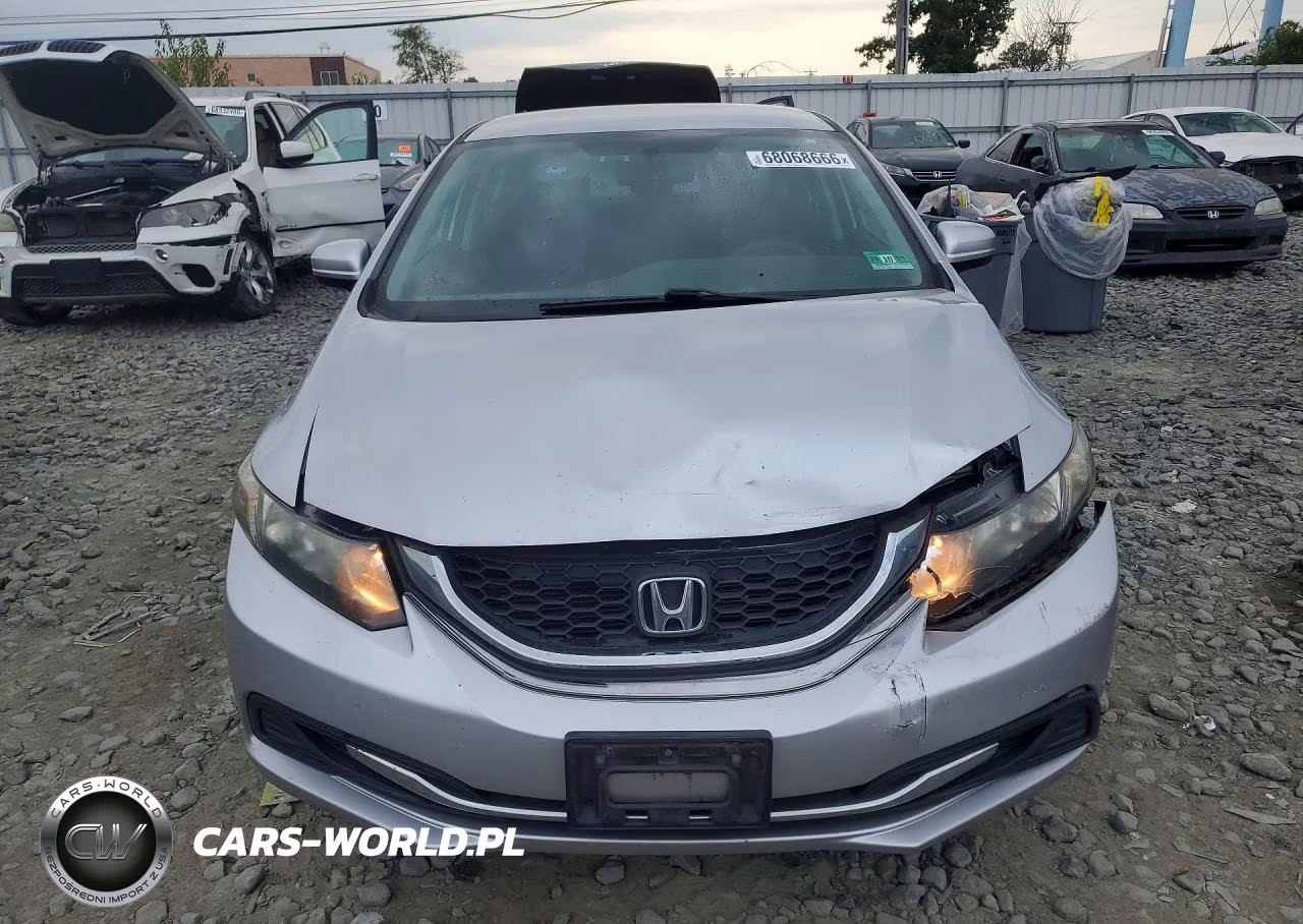 2014 Honda Civic Lx VIN:2HGFB2F57EH554837 - 5
