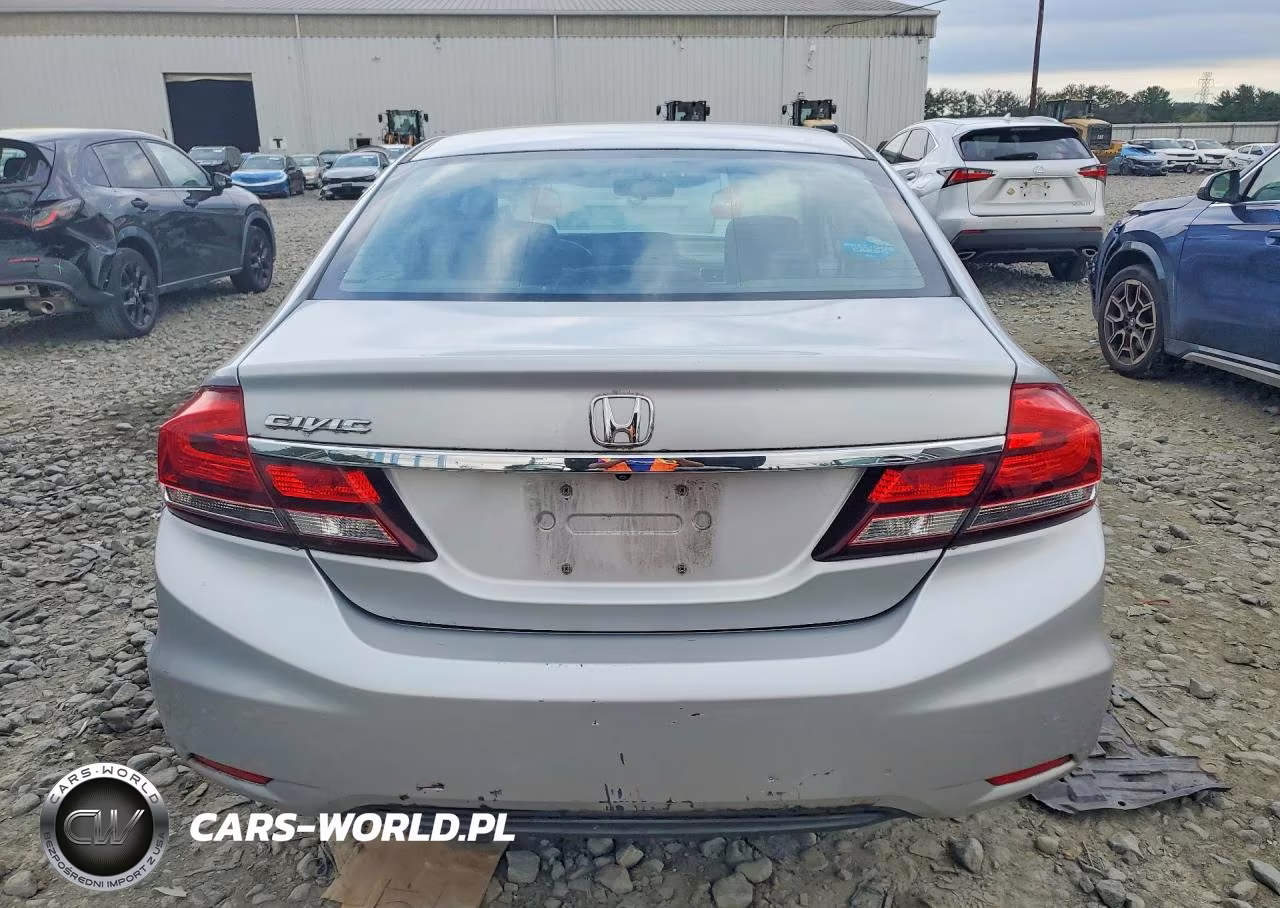 2014 Honda Civic Lx VIN:2HGFB2F57EH554837 - 6