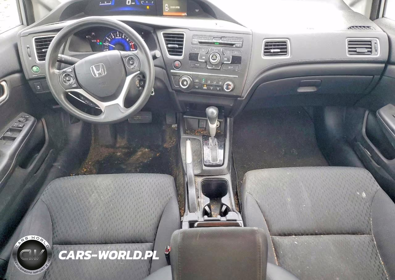 2014 Honda Civic Lx VIN:2HGFB2F57EH554837 - 8