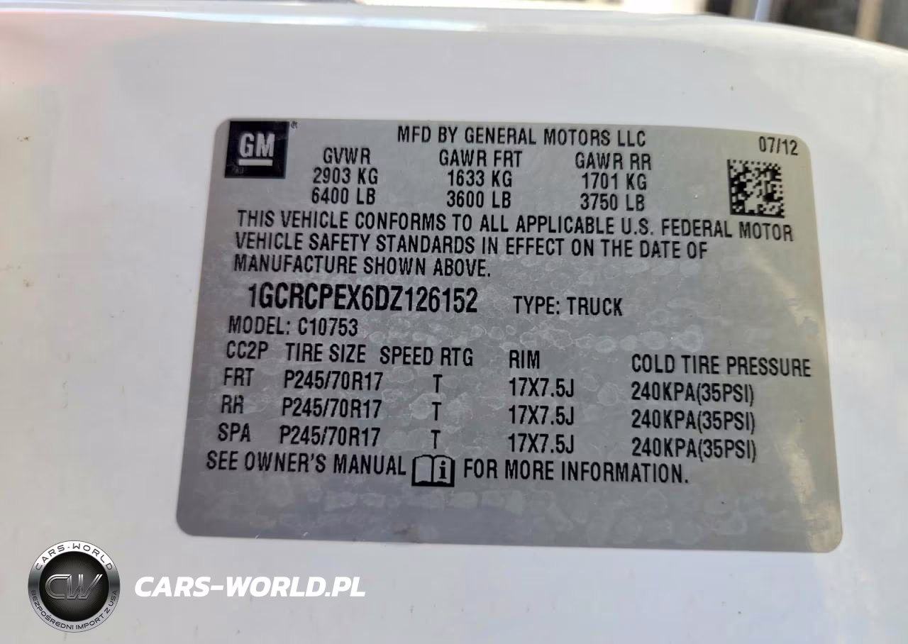 2013 Chevrolet Silverado C1500 VIN:1GCRCPEX6DZ126152 - 12