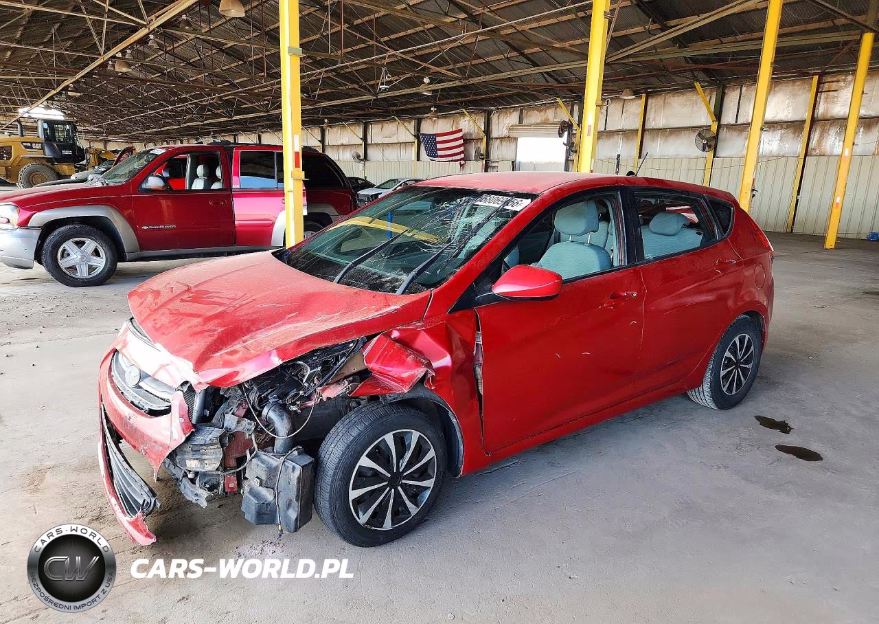 2016 Hyundai Accent Se VIN:KMHCT5AE9GU260911 - 1