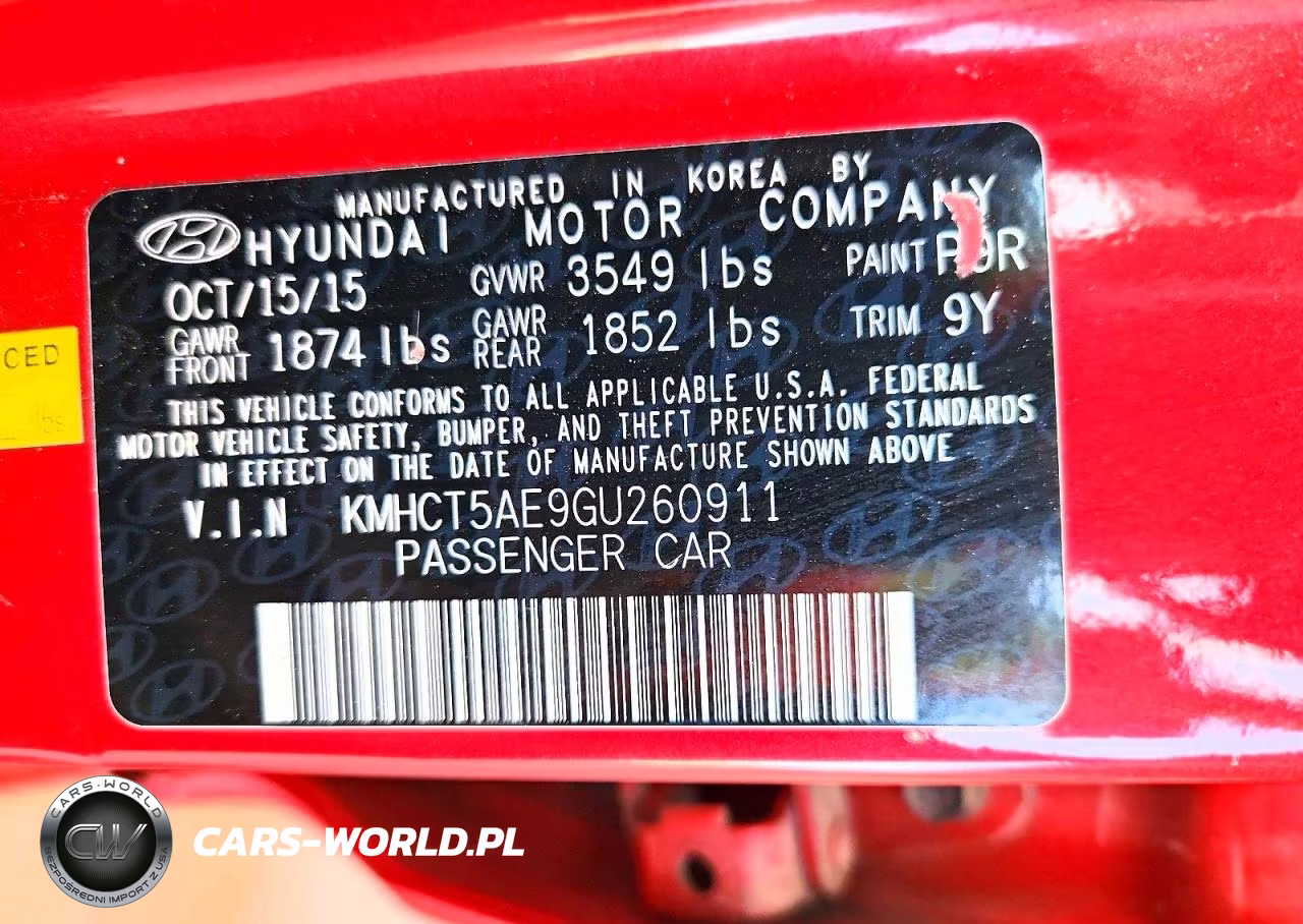 2016 Hyundai Accent Se VIN:KMHCT5AE9GU260911 - 12
