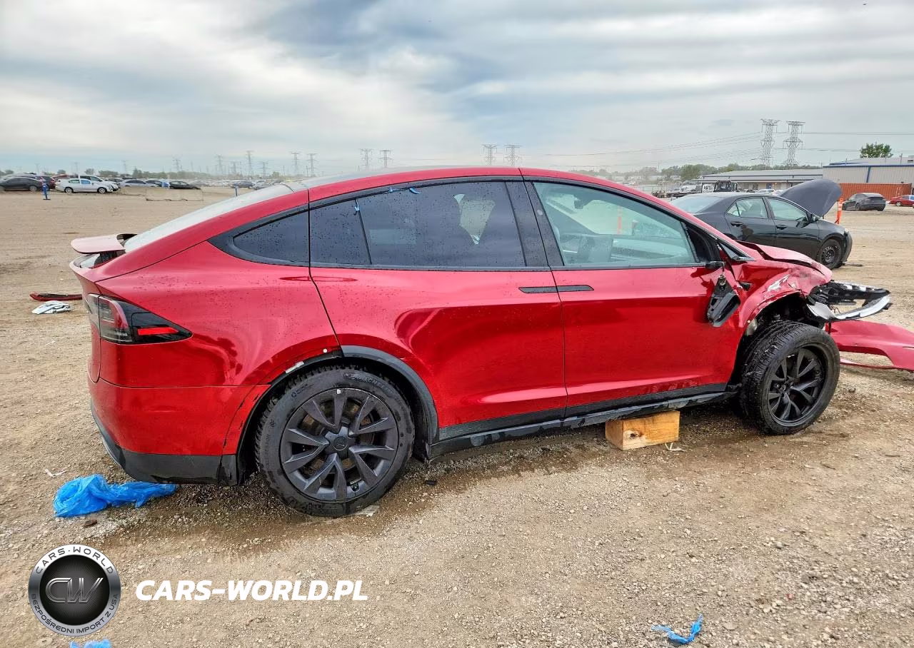 2022 Tesla Model X VIN:7SAXCDE51NF363923 - 3