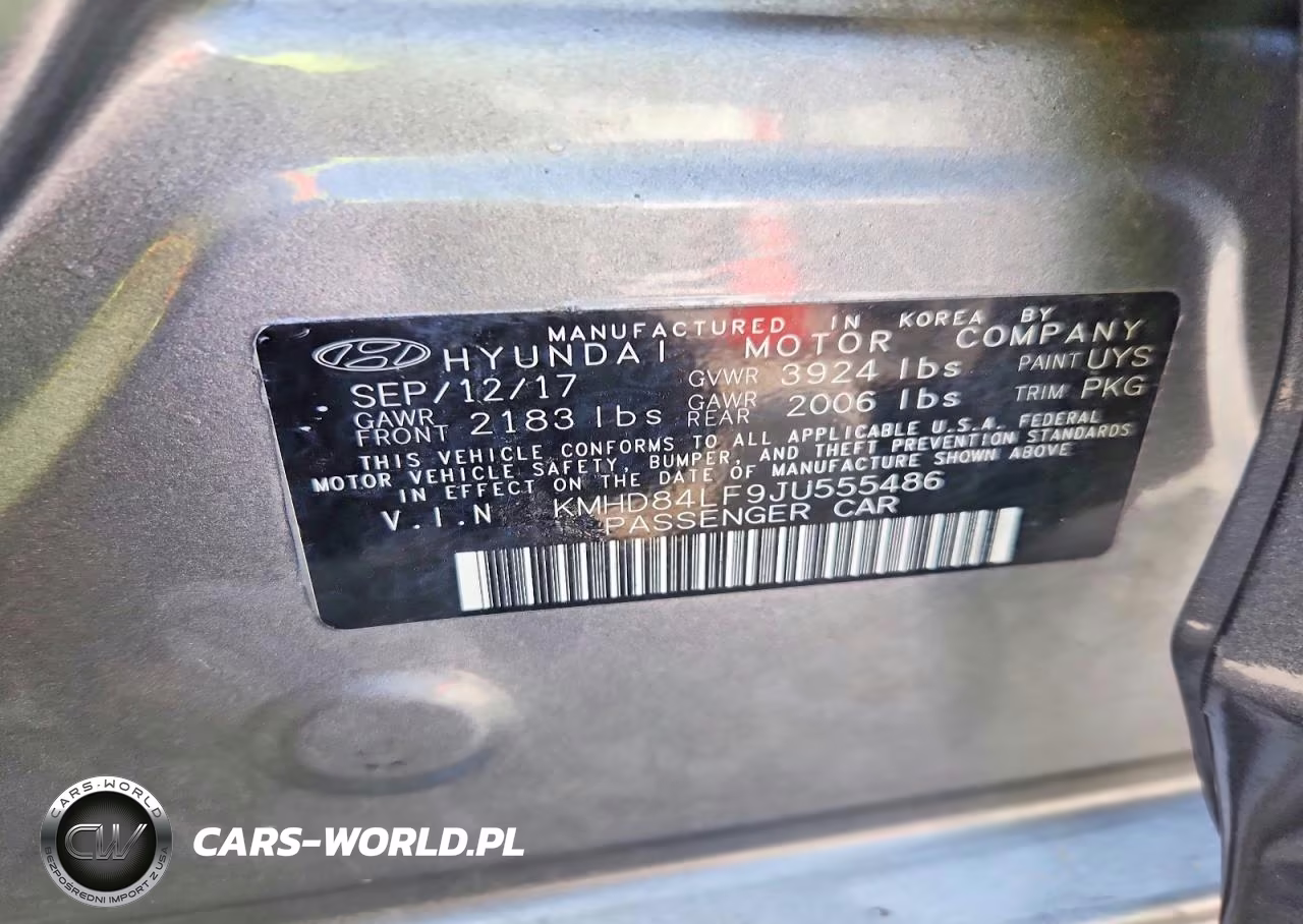2018 Hyundai Elantra Value Edition VIN:KMHD84LF9JU555486 - 12