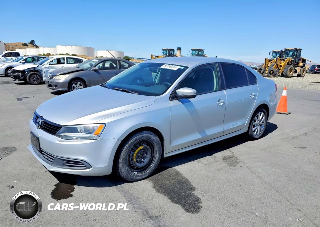 2012 Volkswagen Jetta Se VIN:3VWDP7AJ7CM340743 - 1