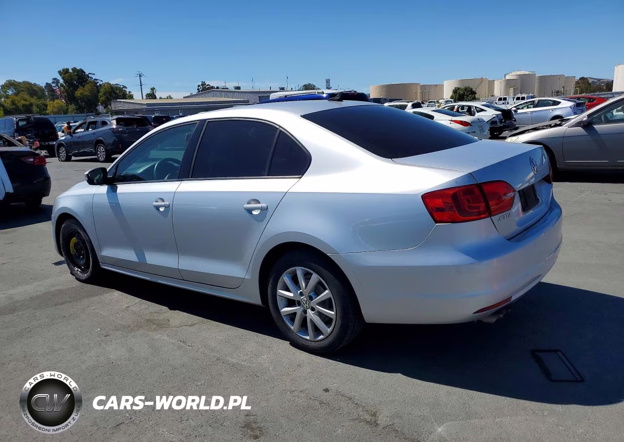 2012 Volkswagen Jetta Se VIN:3VWDP7AJ7CM340743 - 2