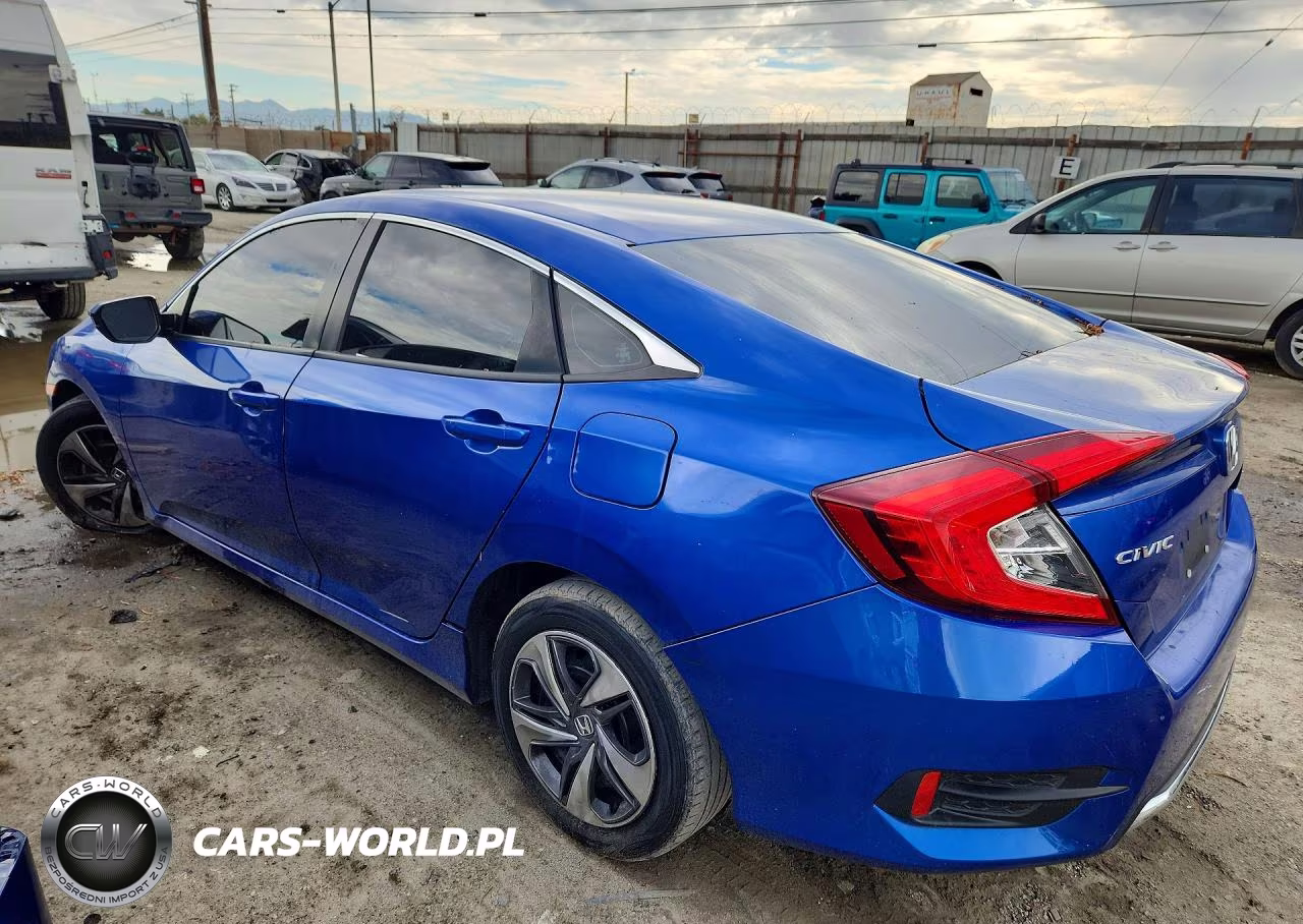 2021 Honda Civic Lx VIN:2HGFC2F62MH554166 - 2