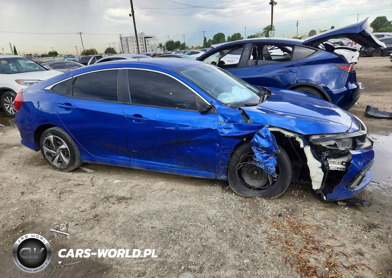 2021 Honda Civic Lx VIN:2HGFC2F62MH554166 - 4