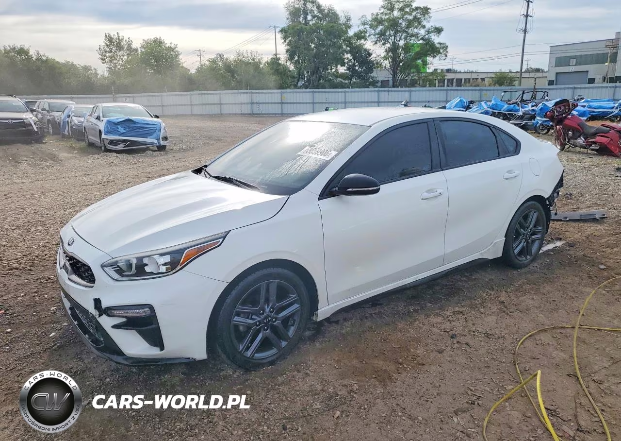 2020 Kia Forte Gt Line VIN:3KPF34AD8LE238135 - 1