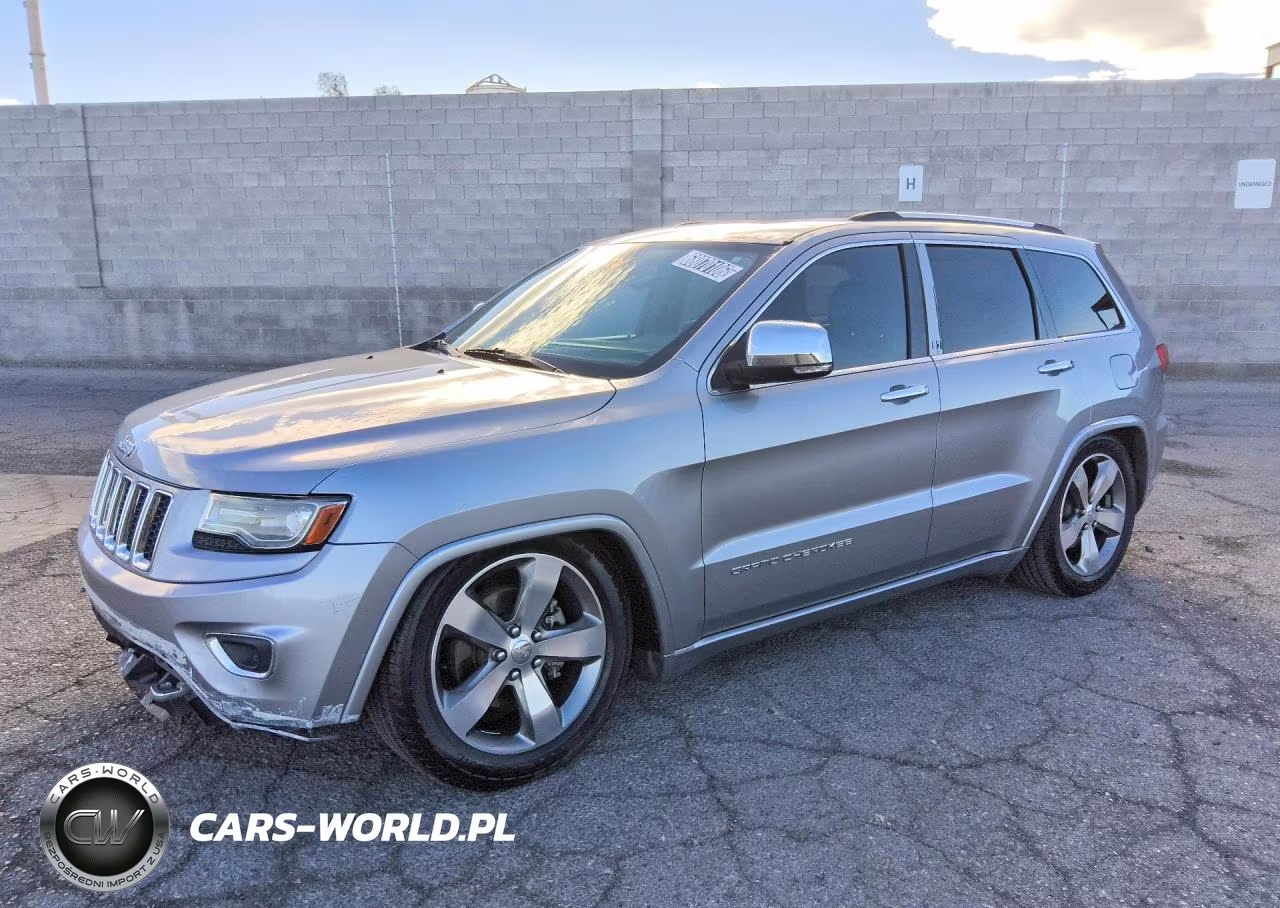 2014 Jeep Grand Cherokee Overland VIN:1C4RJFCG3EC182511 - 1