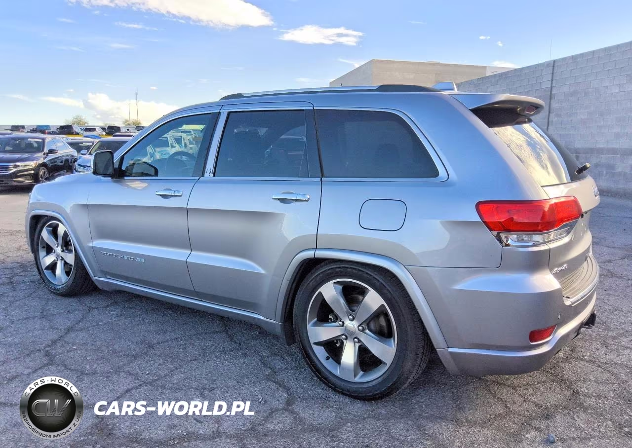 2014 Jeep Grand Cherokee Overland VIN:1C4RJFCG3EC182511 - 2