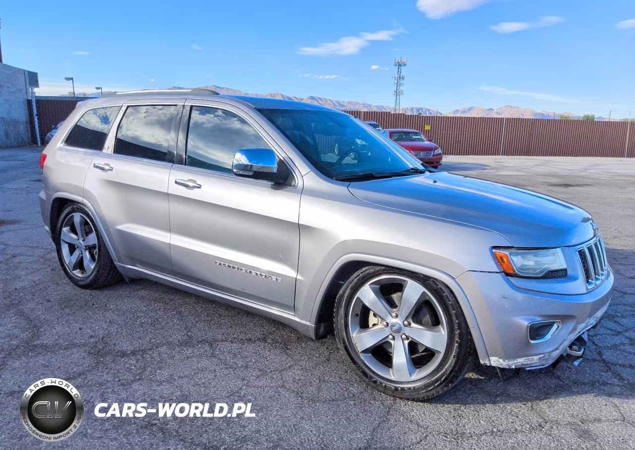 2014 Jeep Grand Cherokee Overland VIN:1C4RJFCG3EC182511 - 4