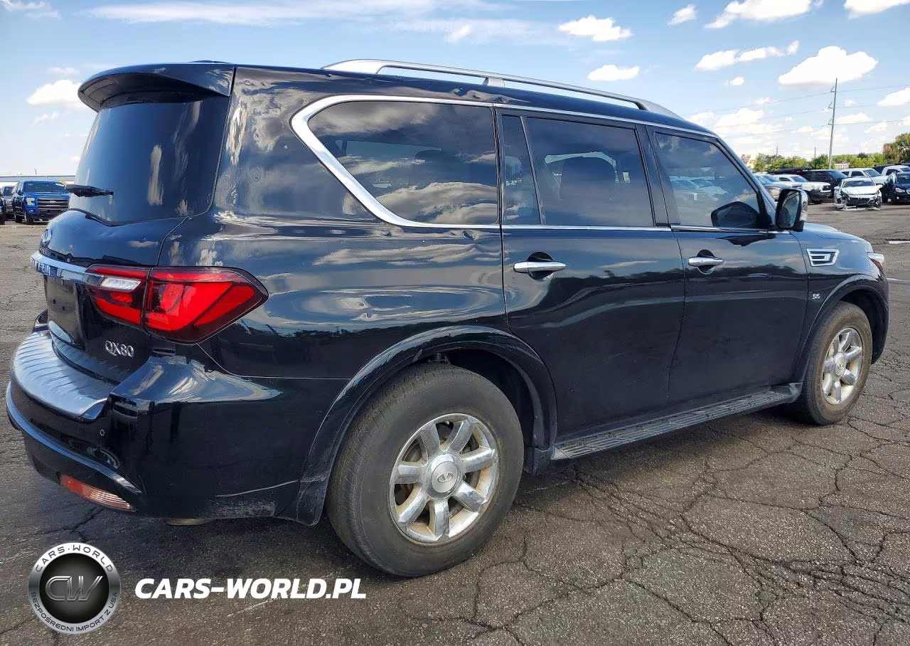 2018 Infiniti Qx80 Base VIN:JN8AZ2NF1J9660617 - 3