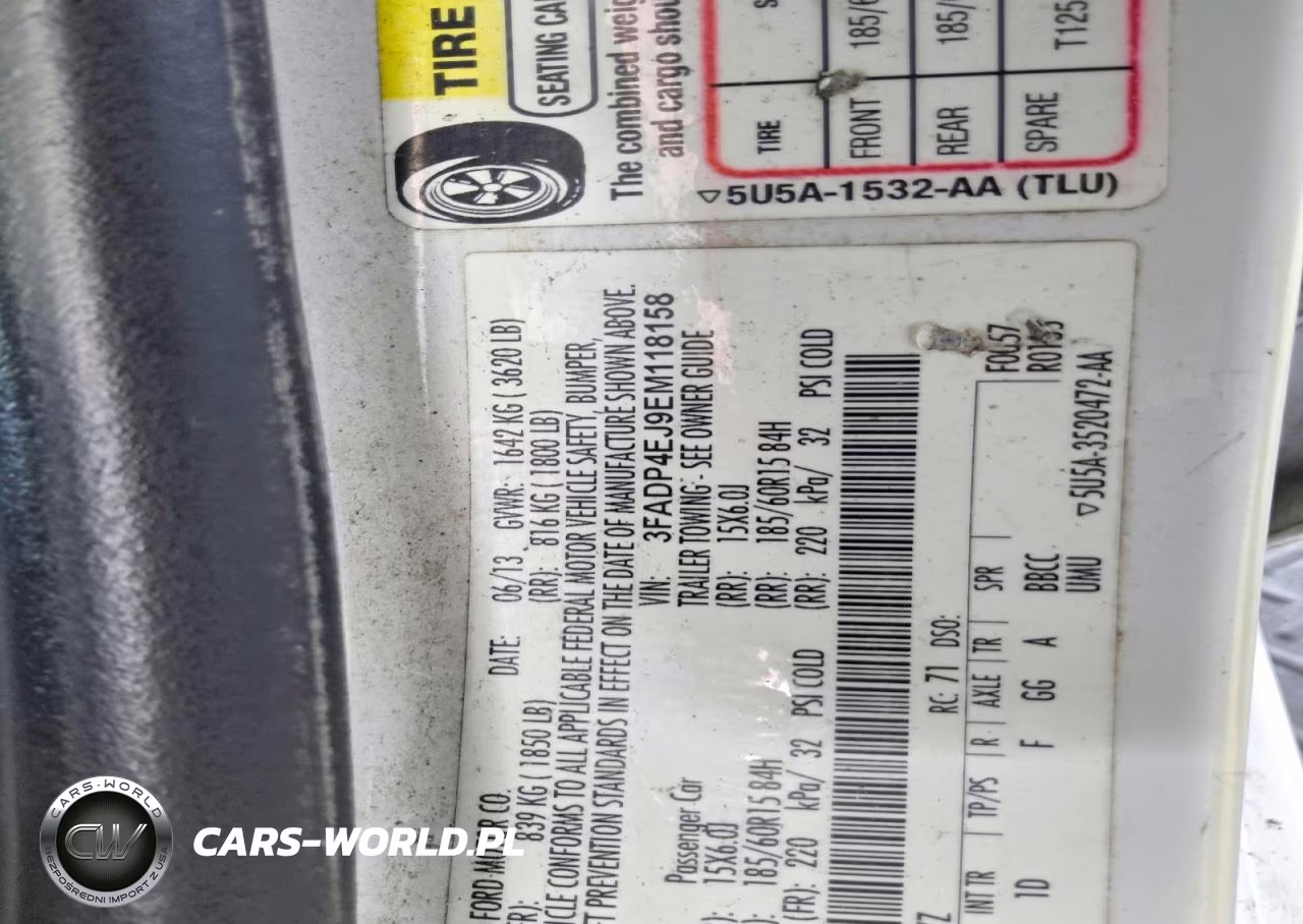 2014 Ford Fiesta Se VIN:3FADP4EJ9EM118158 - 12