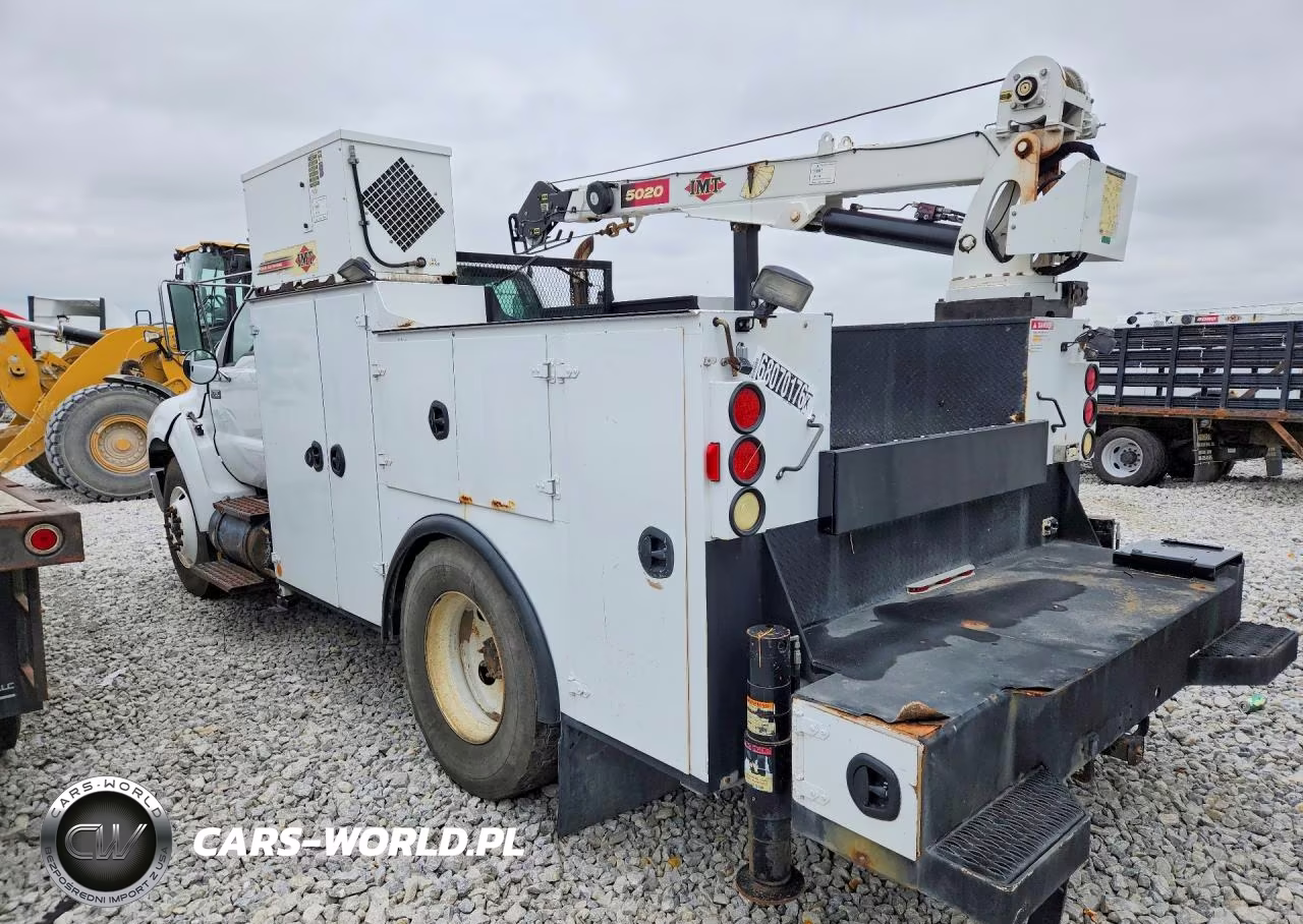 2009 Ford F750 Super Duty Crane Truck VIN:3FRNF75Z99V113554 - 2