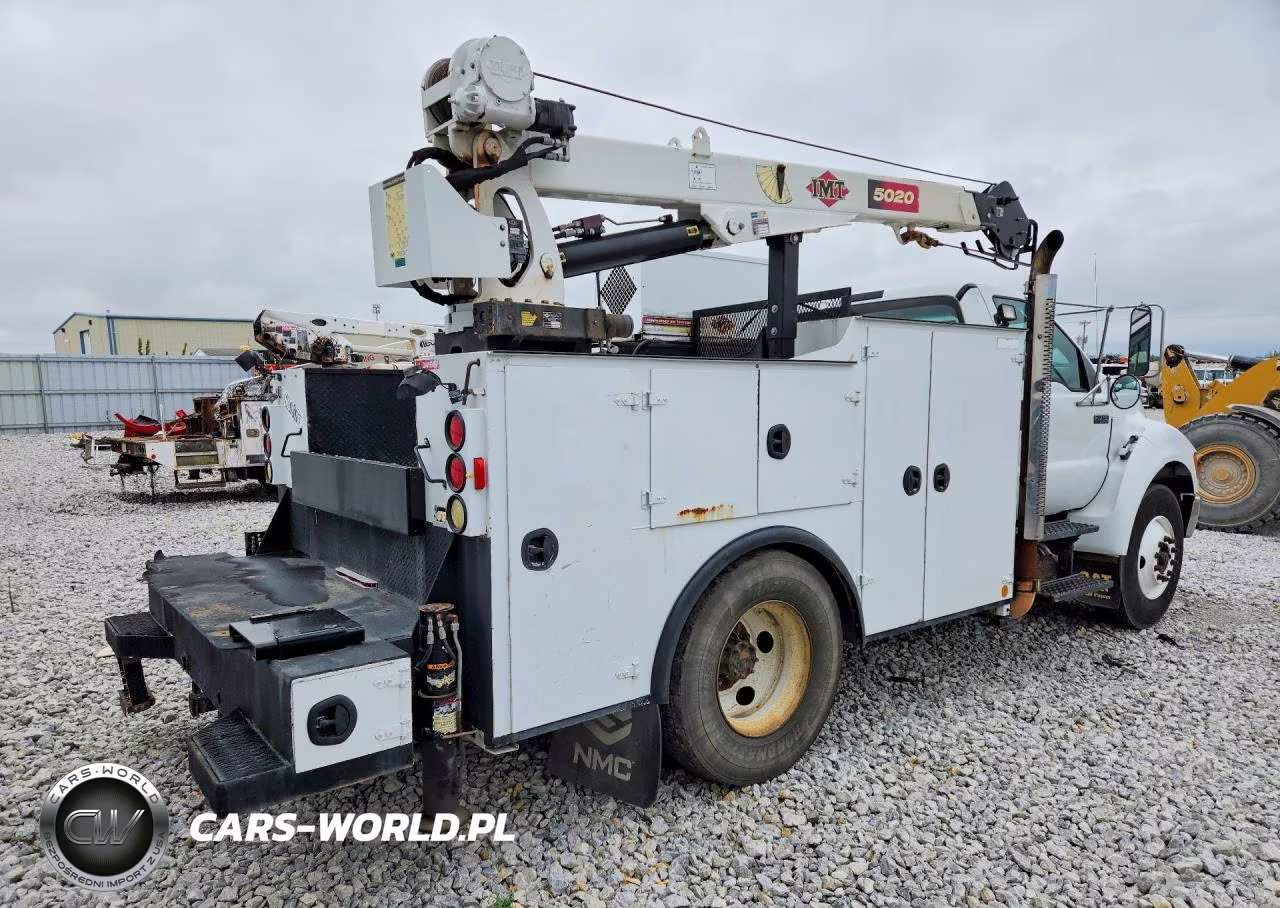 2009 Ford F750 Super Duty Crane Truck VIN:3FRNF75Z99V113554 - 3