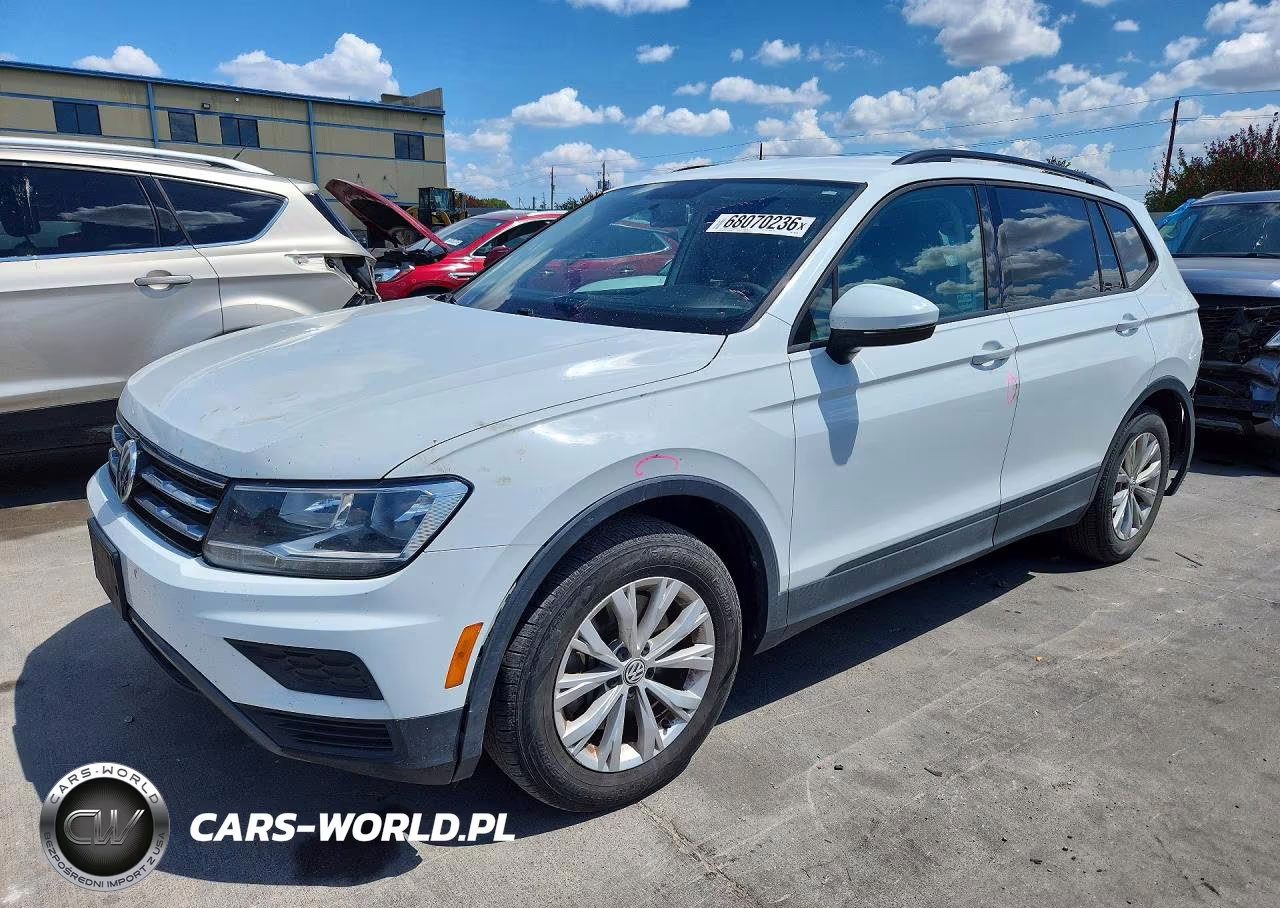 2019 Volkswagen Tiguan S VIN:3VV1B7AX8KM199108 - 1