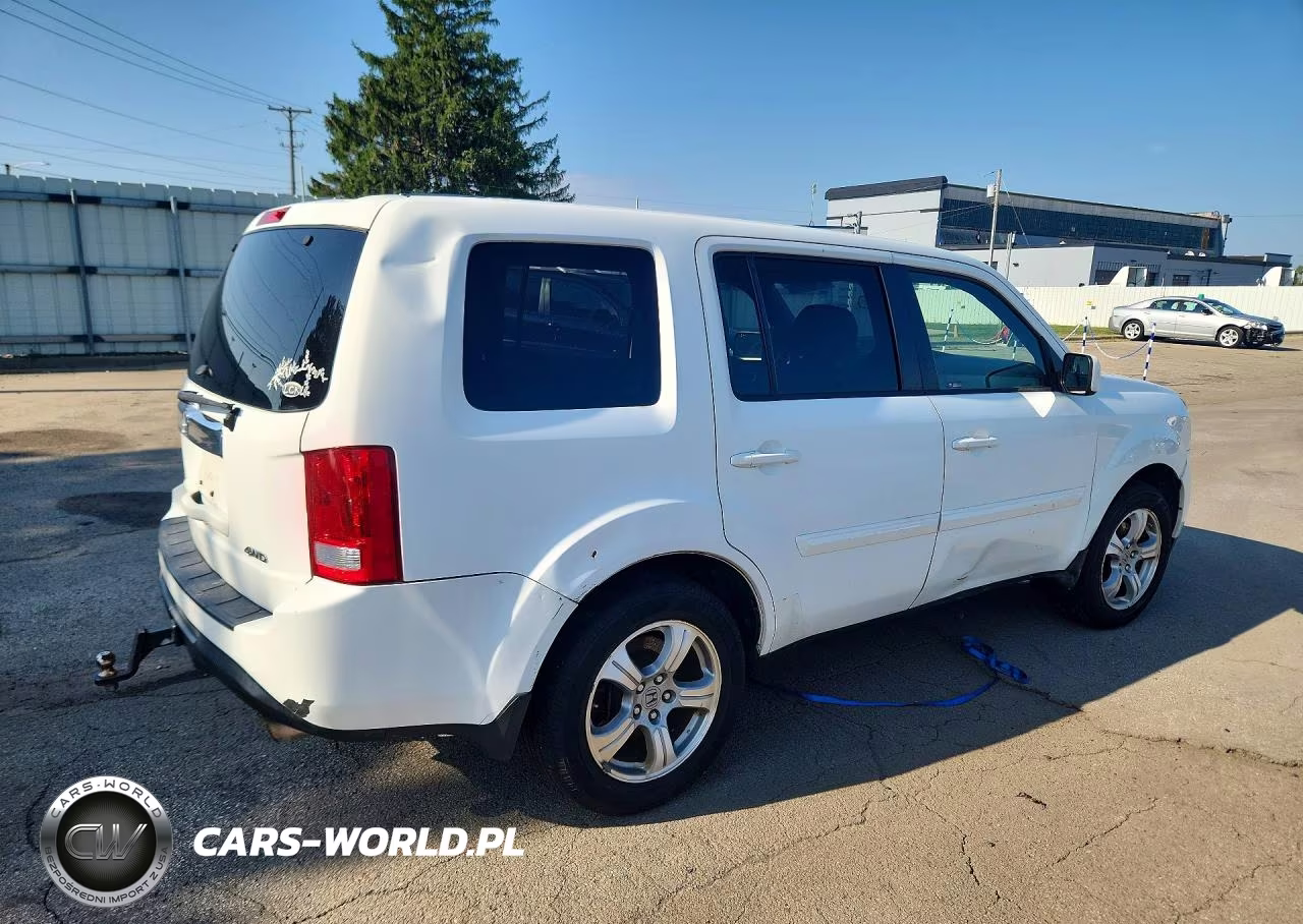 2014 Honda Pilot Ex VIN:5FNYF4H48EB046670 - 3