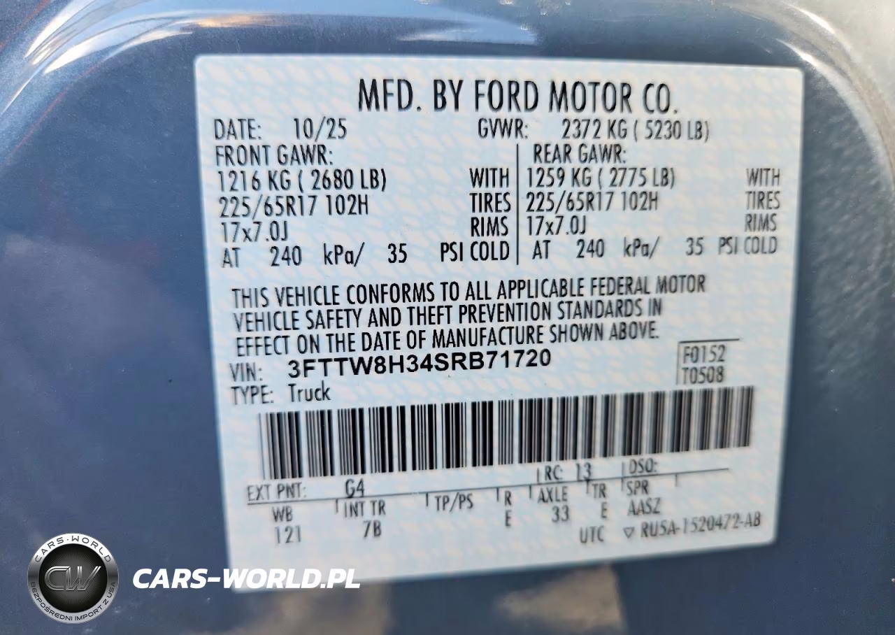 2025 Ford Maverick Xlt VIN:3FTTW8H34SRB71720 - 12