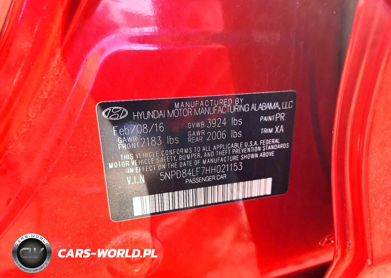 2017 Hyundai Elantra Se VIN:5NPD84LF7HH021153 - 12